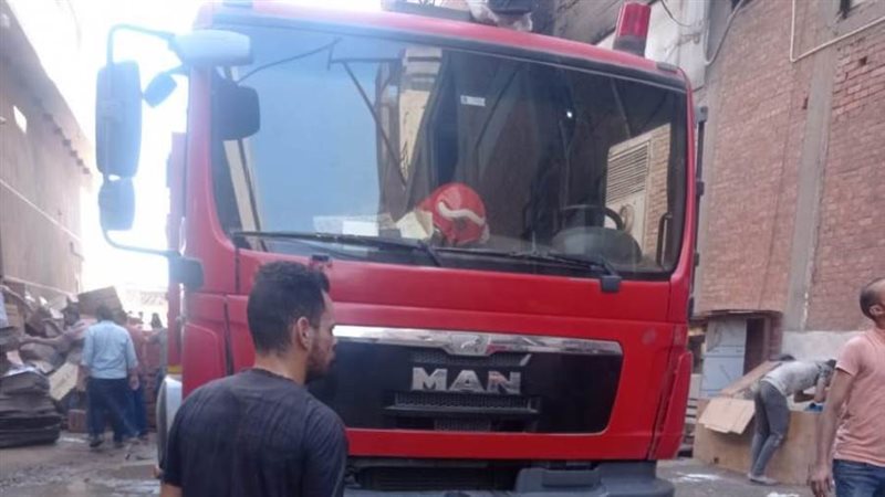 حريق بمصنع دراجات