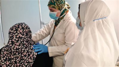 الكشف على 2198 مواطنًا في قافلة طبية مجانية بدمنهور 