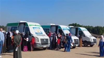 الكشف على 1208 مواطنين في قافلة طبية مجانية بقنا ضمن مبادرة 