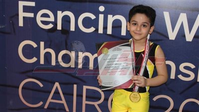 زايد أحمد: يحصل على الميدالية الذهبية في الجمباز بكفرالشيخ 