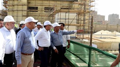 رئيس الوزراء يتفقد مشروع محطة سكك حديد مصر بمنطقة بشتيل  بالجيزة