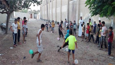 برنامج الحدائق والمتنزهات الرياضية بالشباب في الشيخ زويد 