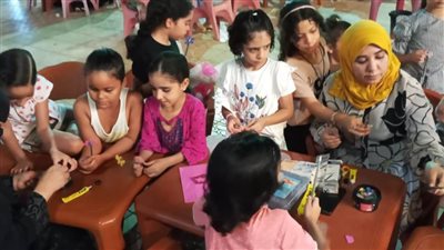 يوم ترفيهي فى ختام الأنشطة الصيفية ببيت ثقافة الهيئة ببورفؤاد