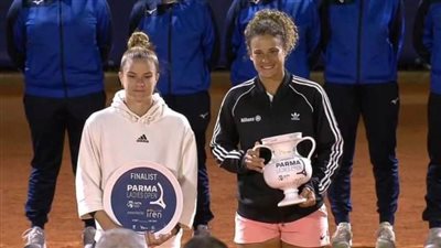 رابطة محترفات التنس تحتفي بإنجاز ميار شريف التاريخي