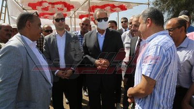 نورالدين يشهد يوم حصاد الأرز بكفر الشيخ