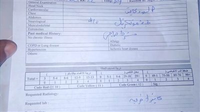 إصابة طالب بجرح قطعي إثر سقوط  