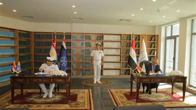 الكلية البحرية توقع بروتوكول تعاون مع مكتبة الإسكندرية  