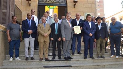 «التنسيق الحضاري» يوثق لشخصية طلعت حرب بتربية نوعية عين شمس مقر منزله