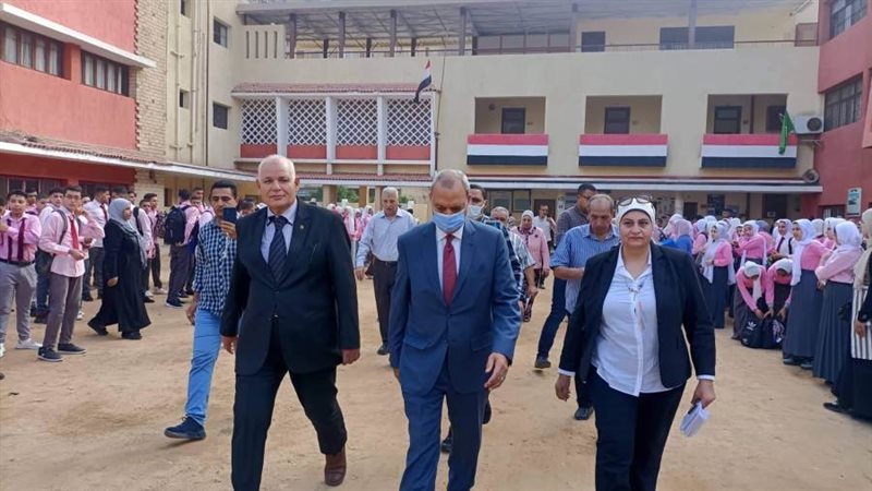 محافظ القليوبية يتفقد