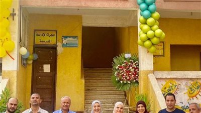 زاوية بلتان تستقبل أبناءها بالورد والحب وأعلام مصر