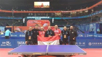 منتخب مصر لتنس الطاولة يصعد لدور الـ16 ببطولة العالم للفرق