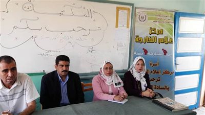 التنمية فى الوادى الجديد.. ندوة لإعلام الخارجة بمدرسة الشهداء 