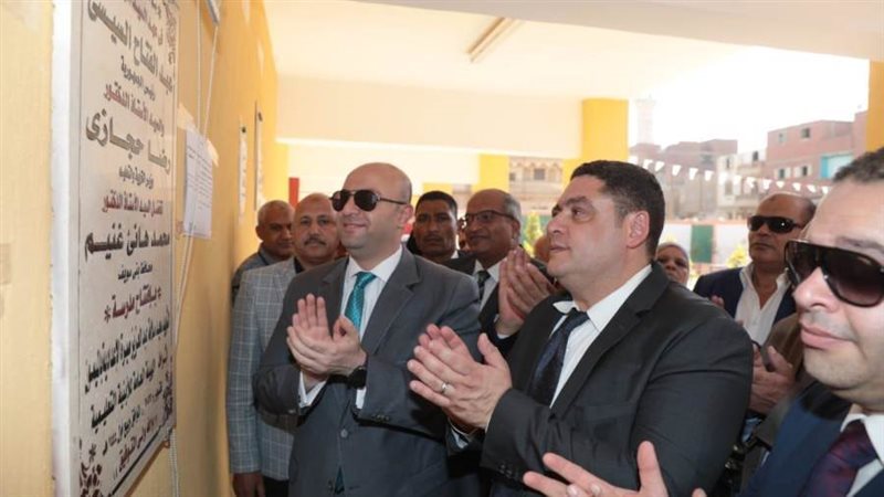 محافظ بنى سويف يفتتح