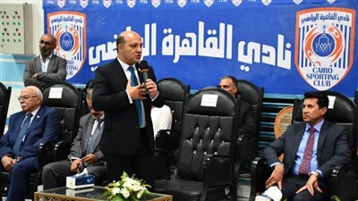 وزير الشباب والرياضة يفتتح صالة جمباز نادي القاهرة.. صور