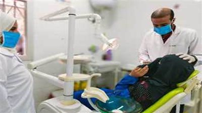 قافلة طبية من الهلال الأحمر للكشف المجانى على المواطنين بالشيخ زويد 