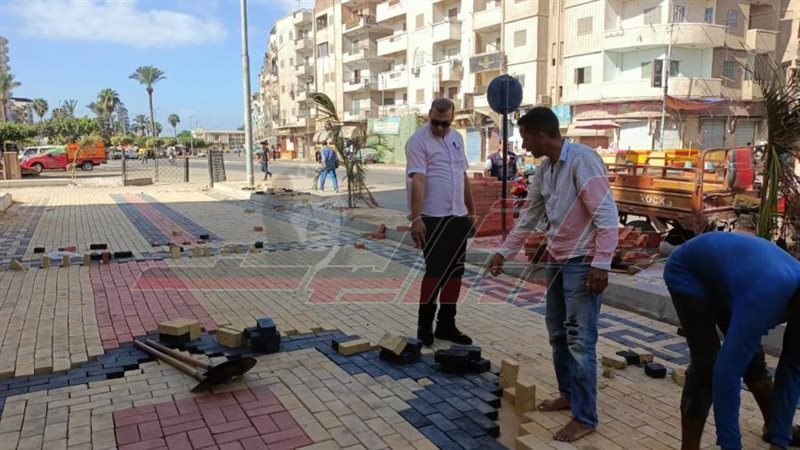 رصف الشوارع بالانترلوك