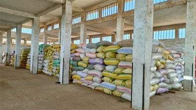 شون محافظة البحيرة تستقبل 8830 طن أرز منذ بداية الموسم