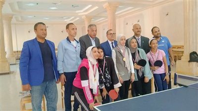 مركز شباب 6 أكتوبر بالعريش يفوز بعدة بطولات في احتفالات النصر