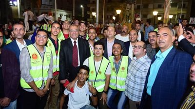 بمسيرة حاشدة وهدايا..حزب الشعب الجمهوري بسوهاج ينظم احتفالية أكتوبر بميدان الشبان المسلمين
