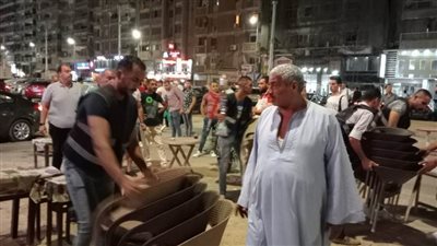 حملة مكبرة لإزالة الإشغالات بشوارع أحياء منتزه أول وثان بالإسكندرية