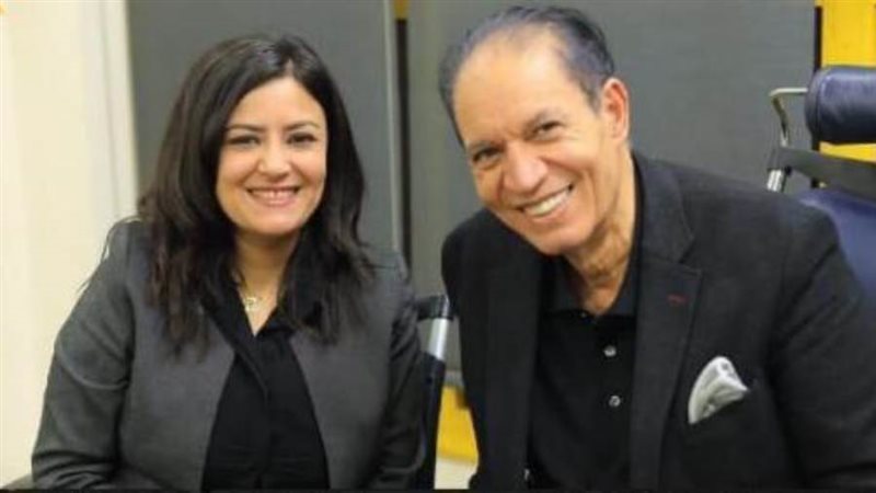 نانسي القاضي مع يحيى