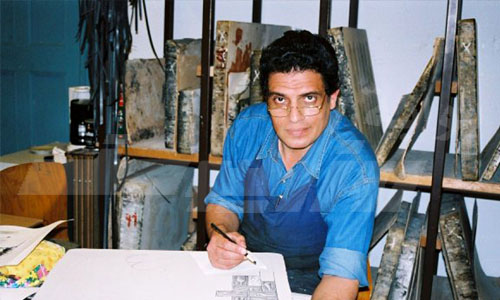 الخميس .. إفتتاح معرض الفنان أحمد رجب صقر