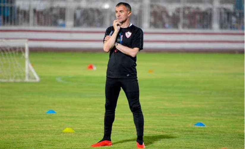 ميتشو يستقر على تشكيل الزمالك لمواجهة ديكاداها