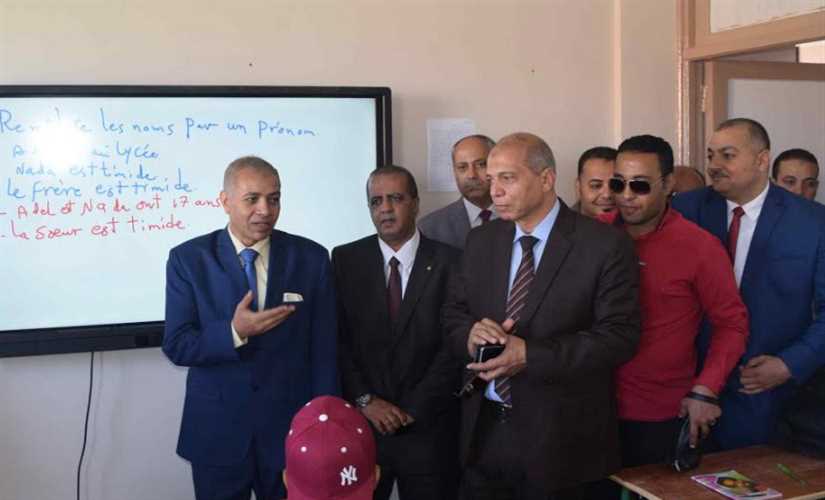 إحلال وتجديد مدرسة المشير عبد الحكيم عامر الثانوية بسمالوط.. (صور)
