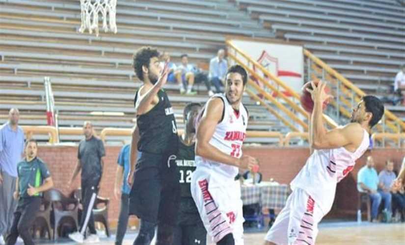 فوز الأهلي والزمالك على طلائع الجيش وسموحة في دوري كرة السلة