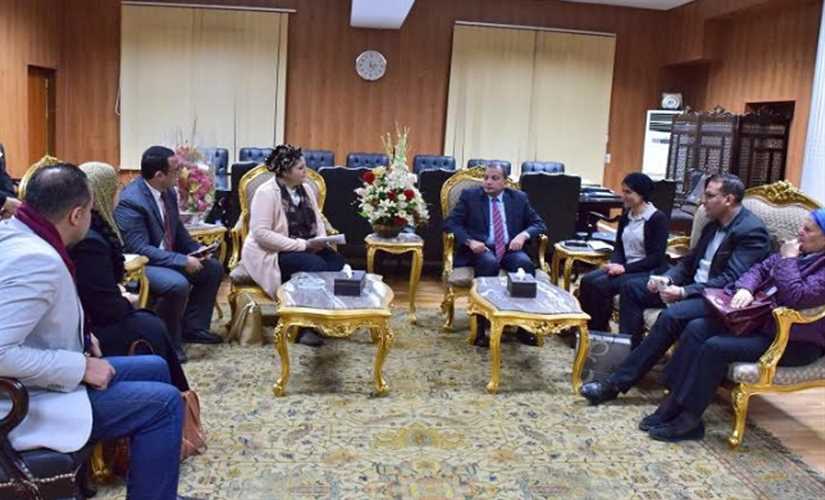 تعاون دوائي بين جامعتي بني سويف وجرونينجن الهولندية