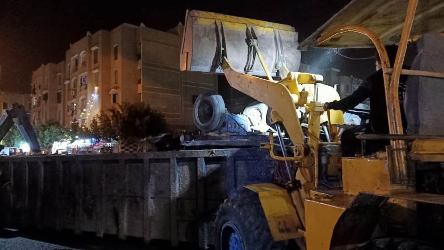 تنظيم حملة نظافة مسائية باكتوبر