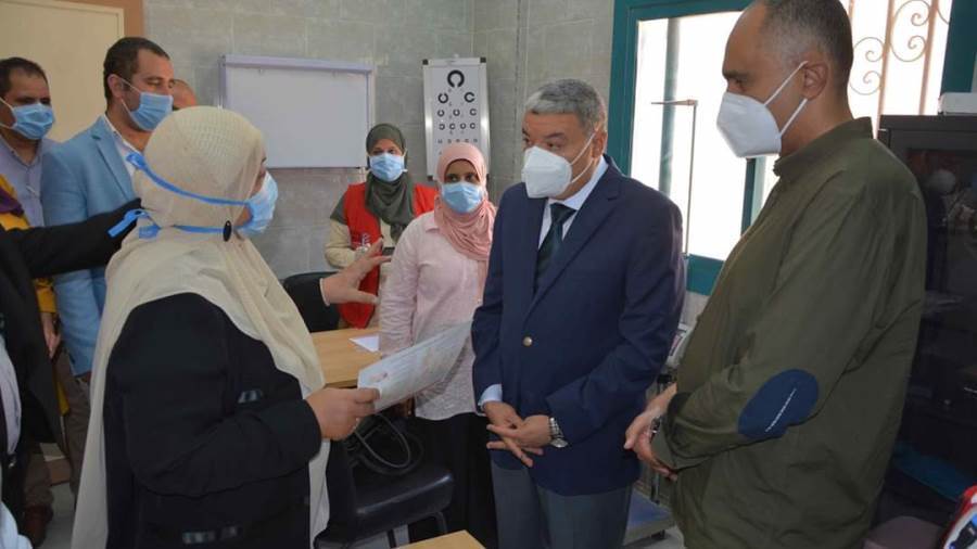 محافظ المنيا في انطلاق مبادرة ١٠٠ مليون