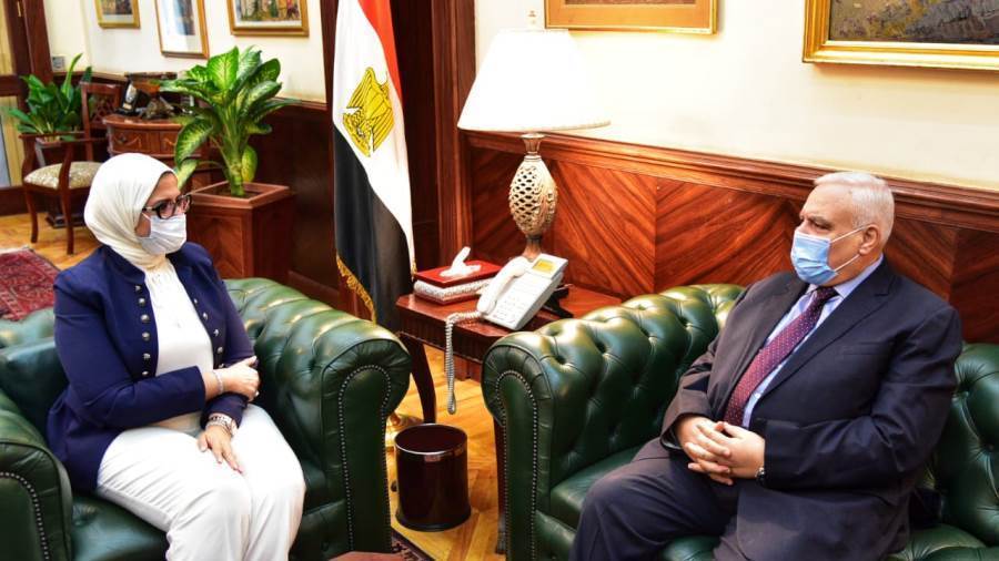 وزيرة الصحة ورئيس الوطنية للانتخابات