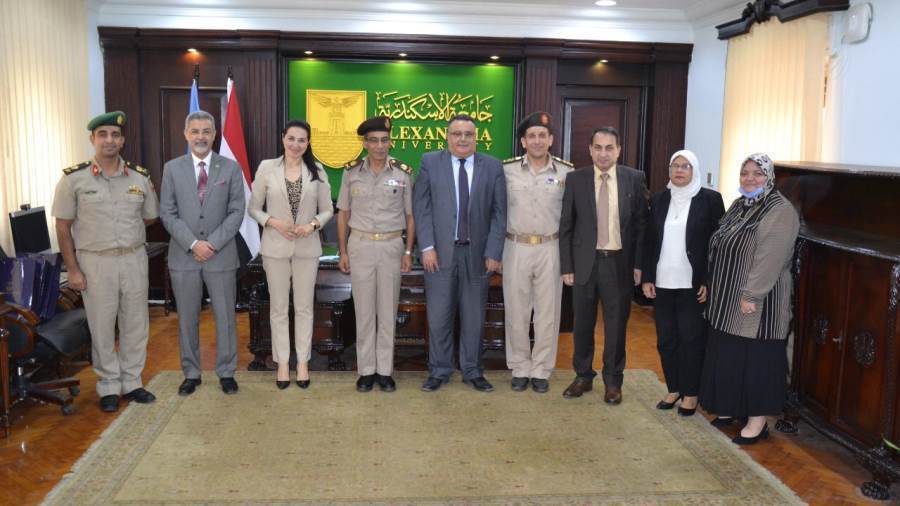 جامعة إلاسكندرية توقع بروتوكول تعاون