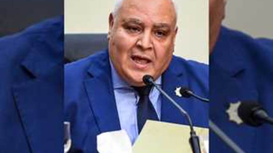 لاشين إبراهيم رئيس الهيئة الوطنية للانتخابات