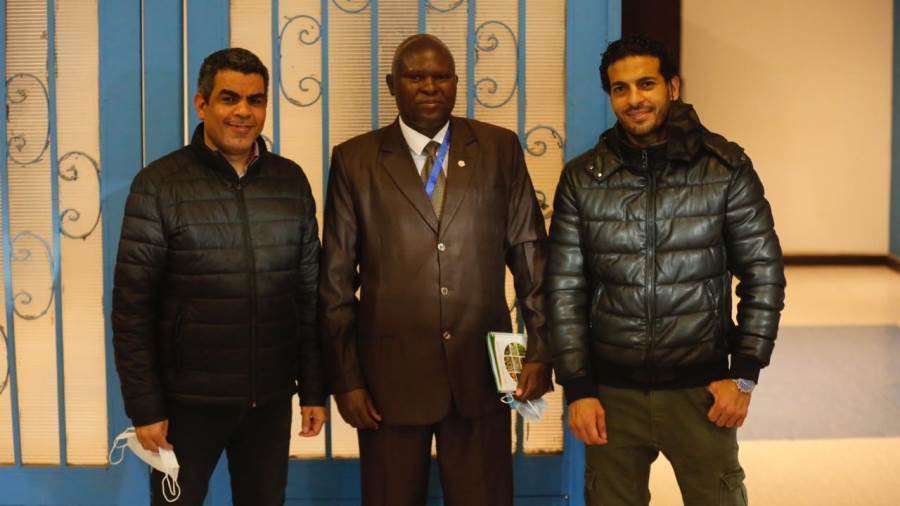 بيراميدز يستقبل مسئولو الاتحاد الليبي