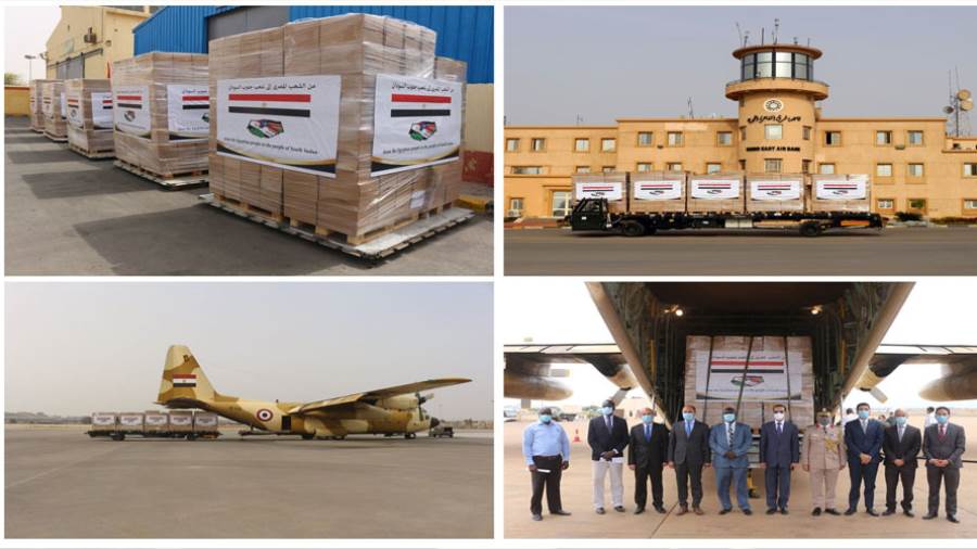 مصر ترسل مساعدات طبية للأشقاء فى جنوب السودان