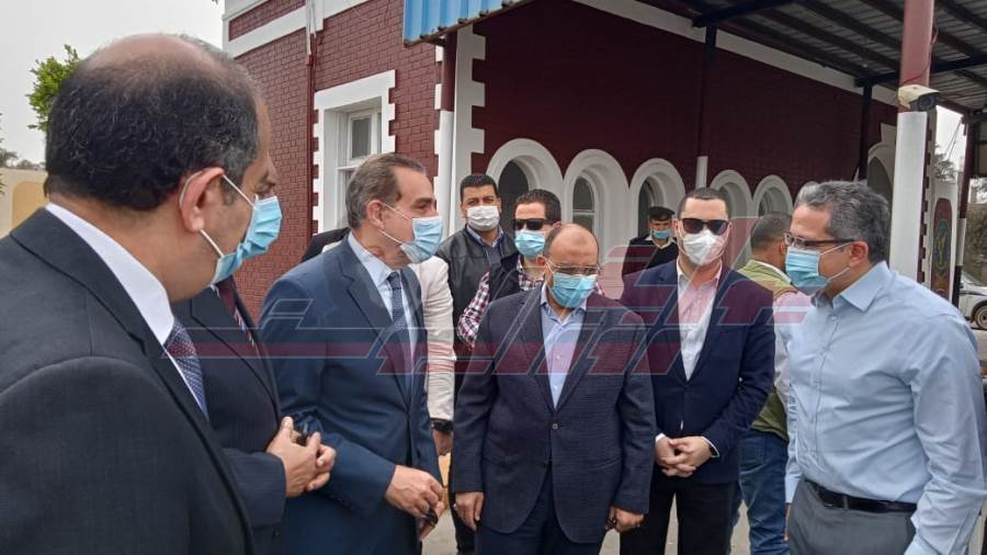 استقبال عدد من الوزراء