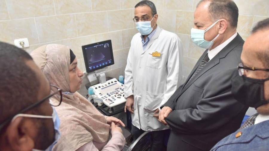 محافظ أسيوط يفتتح وحدة علاج أورام الثدي بمستشفى الشاملة