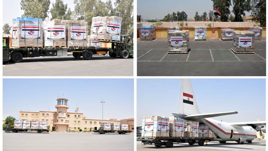 طائرة عسكرية مصرية فى طريقها لتونس