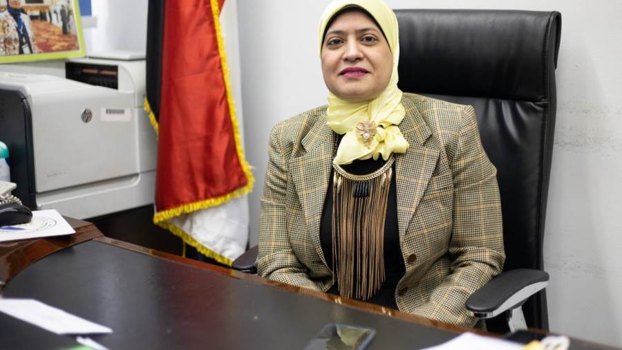 د. هند عبداللاه مدير معمل متبقيات المبيدات