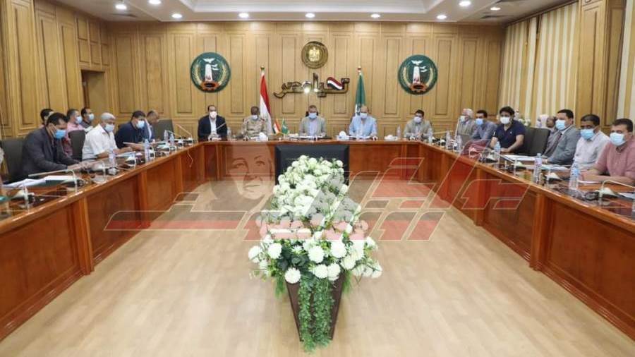الاجتماع التنفيذي لمحافظ المنوفية