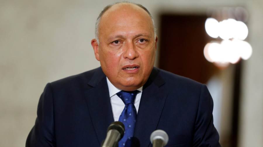 سامح شكري وزير الخارجية