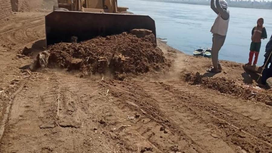 جانب من حملة الإزالات