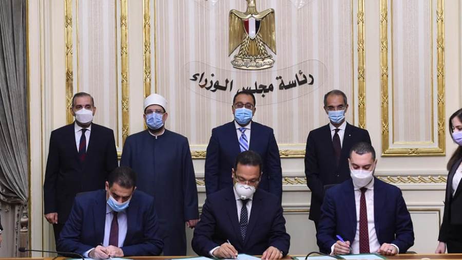 رئيس مجلس الوزراء يشهد توقيع بروتوكول تعاون لإنشاء مركز مصر الرقمية للإبداع والتدريب
