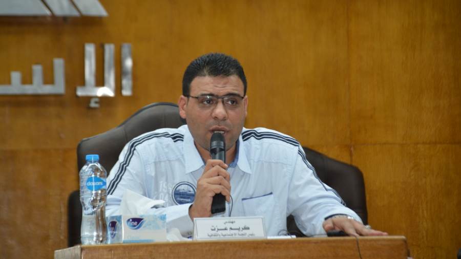 مهندس كريم عزت رئيس اللجنة الاجتماعية والثقافية