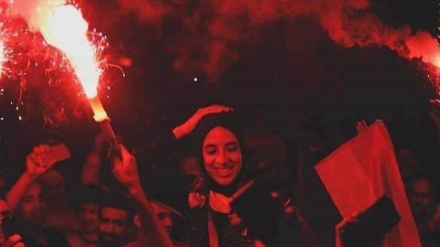احتفال اهالي المطريه بفريال اشرف