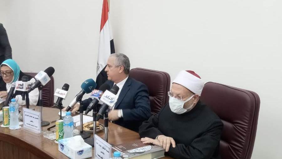 مفتي الجمهورية والمهندس عبدالصادق الشوربجي