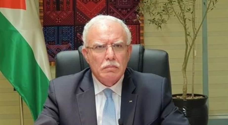 رياض المالكي وزير خارجية فلسطين