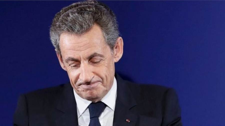 الرئيس السابق نيكولا ساركوزي
